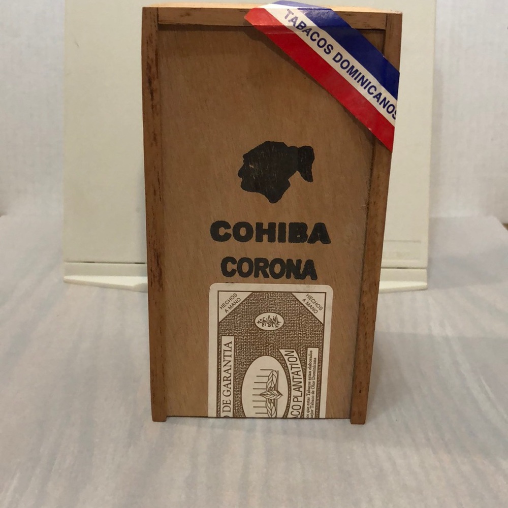 Cohiba Corona Spanish cedar cigar box